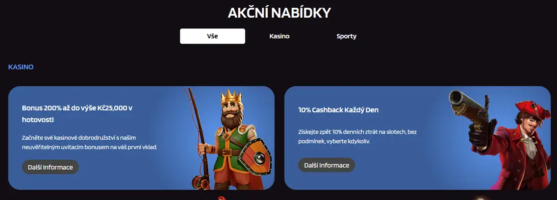 Trivelabet Casino Bonusy