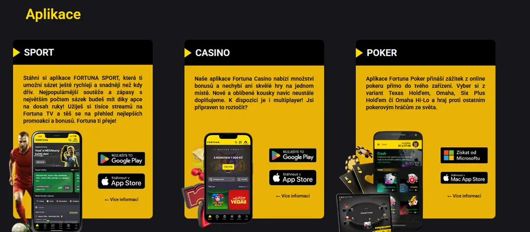 ifortuna Casino aplikace